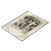Carnet M.J.P. Harley comme Touchstone, scène 1 de l'acte (Côté gauche)