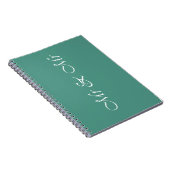 Carnet M. & Mme Typographie (Côté Droit)