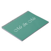 Carnet M. & Mme Typographie (Côté gauche)