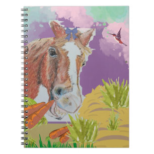 Carnet m. Poppy couleurs amusantes sourire