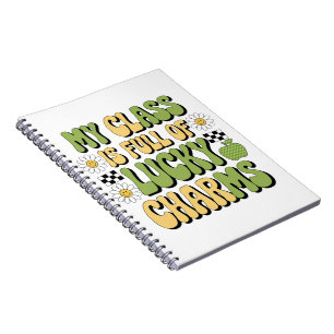 Carnet Ma Classe Est Pleine De Charmes Chanceux Professeu