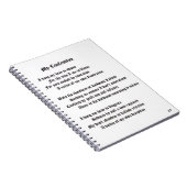 Carnet Ma confession (Côté Droit)