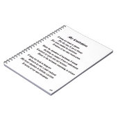 Carnet Ma confession (Côté gauche)