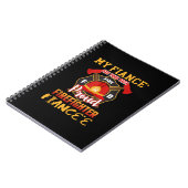 Carnet Ma Fiance A Votre Fiancée Fier Fière De Pompier (Côté gauche)