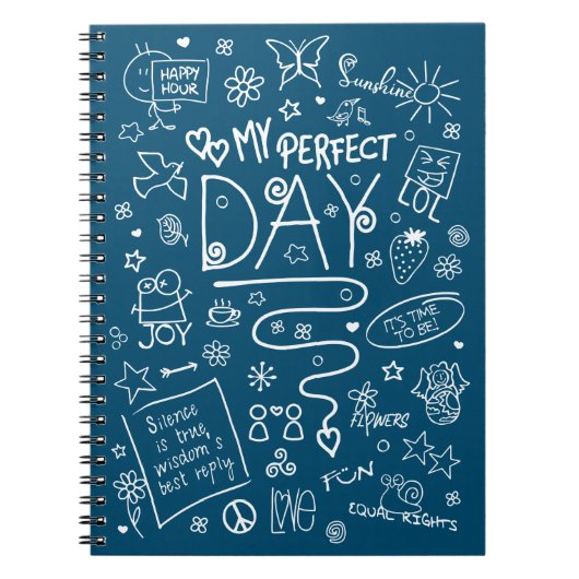 Carnet Ma Journée Parfaite - Pensée Positive 2a (Devant)