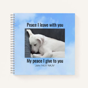 Carnet Ma Paix Je Vous Donne La Bible Verse Mignonne Chie