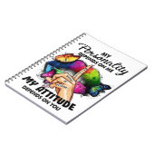 Carnet Ma personnalité Mon attitude (Côté gauche)