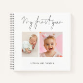 Carnet Ma première année 2 Photos Premier anniversaire Ke (Devant)