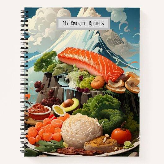 Carnet Ma recette préférée Recettes vers l'esprit Recette (Devant)