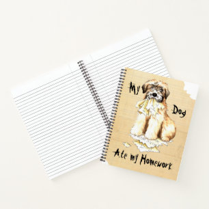 Carnet Ma Roue A Mangé Mes Devoirs