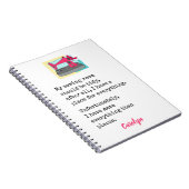 Carnet Ma salle de couture devrait être rangée ... person (Côté Droit)