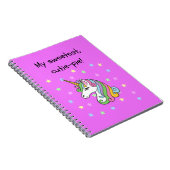 Carnet Ma tarte la plus douce ! (Côté Droit)