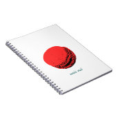 Carnet macaron aux fraises (Côté Droit)