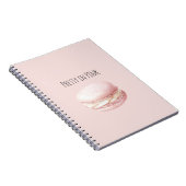 Carnet Macaron rose ravissant (Côté Droit)