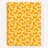 Carnet Macaroni and Cheese Pattern (Devant)