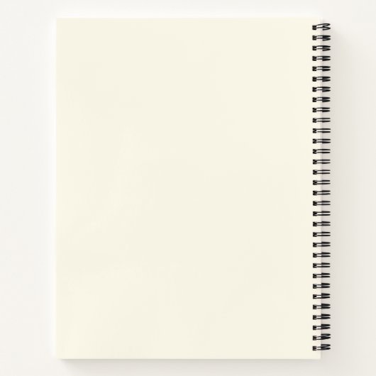 Carnet Macarons et fleurs colorés Aquarelle (Dos)