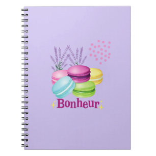 Carnet Macarons français