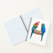Carnet Macaw Bird Parrot Lover Watercolor (Intérieur)