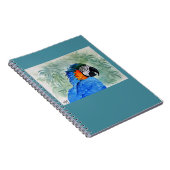 Carnet Macaw bleu et or (Côté Droit)