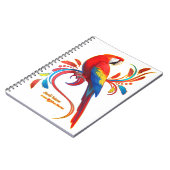Carnet Macaw-Scarlet (Côté gauche)