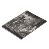 Carnet Macbeth, les trois sorcières et Hecate dans l'acte (Côté gauche)