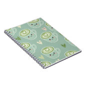 Carnet Macha Latte Art Spiral Notebook (Côté Droit)