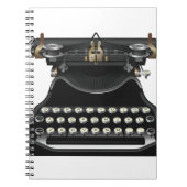 Carnet Machine à écrire antique (Devant)