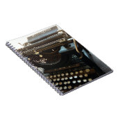 Carnet Machine à écrire vintage (Côté Droit)