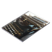 Carnet Machine à écrire vintage (Côté gauche)