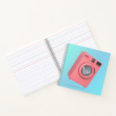 Carnet Machine à laver rose moderne (Intérieur)