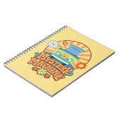 Carnet Machine de mystère Van Floral Graphisme (Côté gauche)