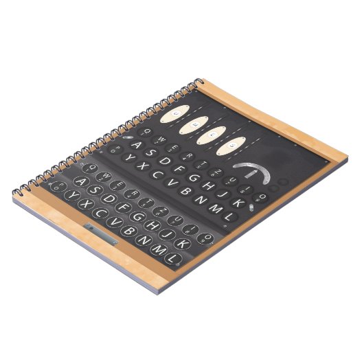 Carnet Machine Enigma (Côté gauche)