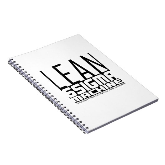 Carnet Machine Lean Six Sigma (Côté Droit)