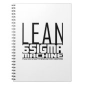 Carnet Machine Lean Six Sigma (Devant)