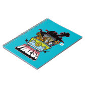 Carnet Machine Mystère "Yikes !" Dessin (Côté gauche)