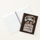 Carnet Machine Mystérieuse "Toujours À Manger" (Intérieur)