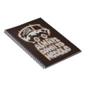 Carnet Machine Mystérieuse "Toujours À Manger" (Côté Droit)
