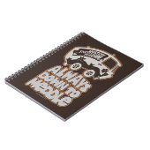 Carnet Machine Mystérieuse "Toujours À Manger" (Côté gauche)