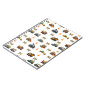 Carnet Machinerie de construction (Côté gauche)