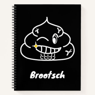 Carnet Macho Poop - Brootsch le PooPoo