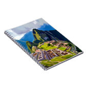 Carnet Machu Picchu Peru Painting Travel Art (Côté Droit)