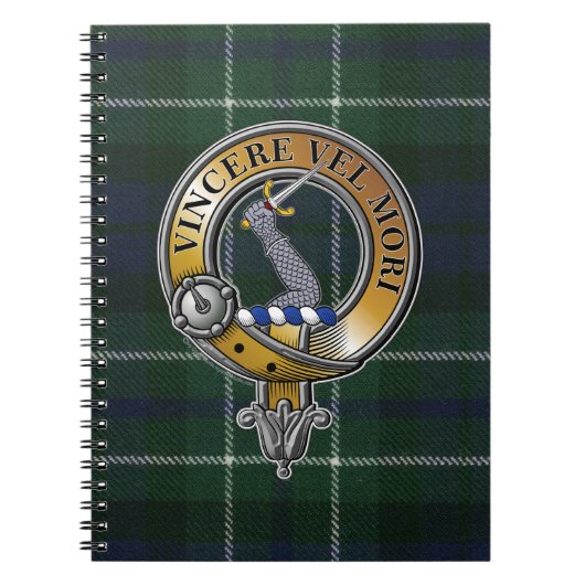 Carnet MacNeil Colonsay Tartan & Badge (Devant)