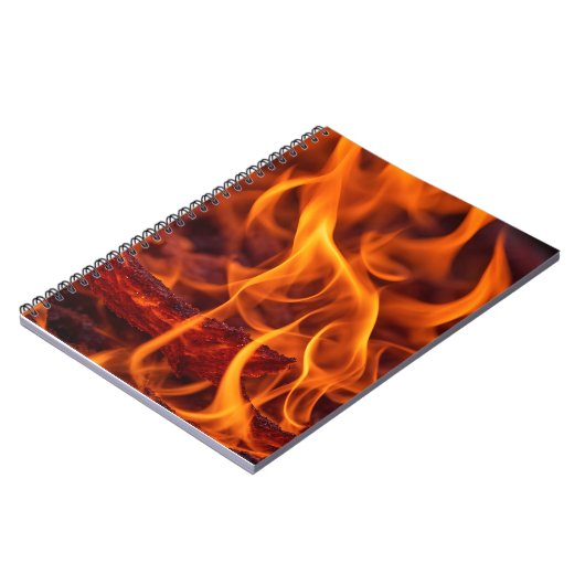 Carnet macro Flamme d'incendie (Côté gauche)