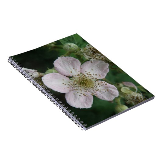 Carnet Macro Fleur Blackberry (Côté Droit)