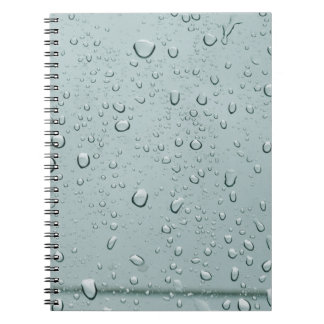 Carnet Macro photo de gouttes d'eau