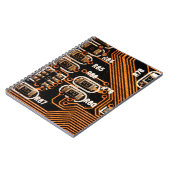 Carnet macro prise de circuit, câbles, condensateurs, car (Côté gauche)