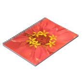 Carnet Macro Red Zinnia (Côté gauche)