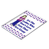 Carnet Madame de chat (non fou) (Côté gauche)