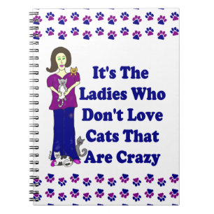 Carnet Madame de chat (non fou)