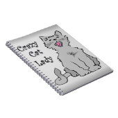 Carnet Madame folle de chat (Côté Droit)